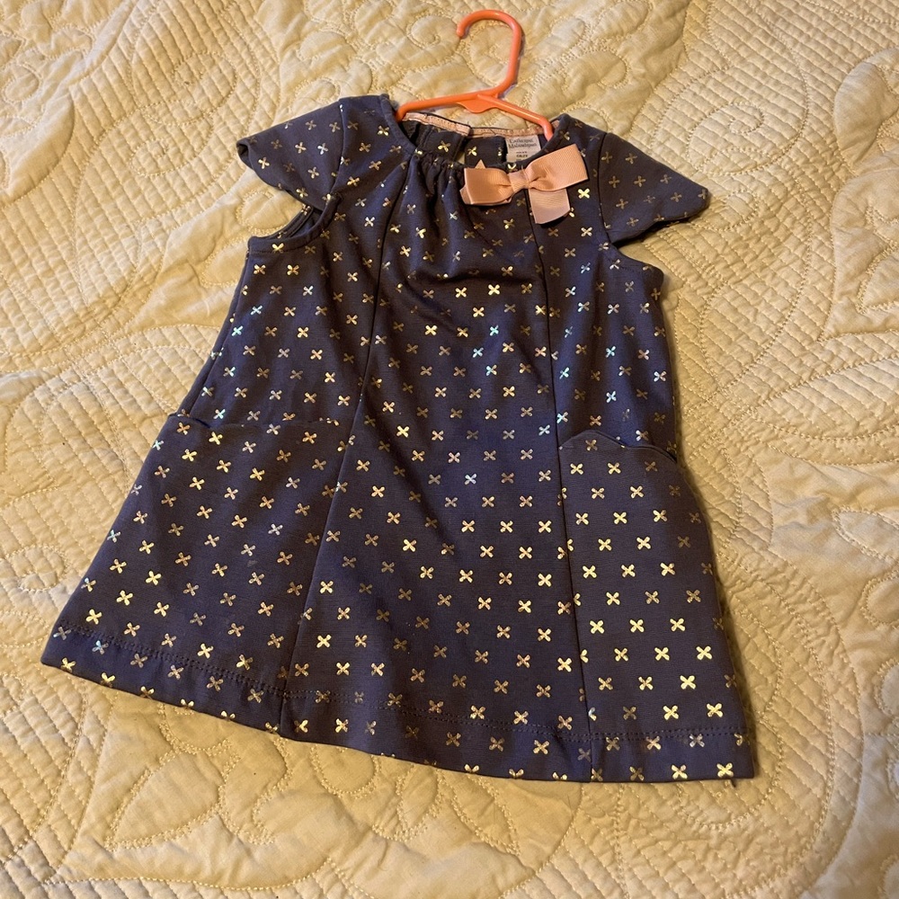 Catherine Malandrino Toddler dress, cute as a button! New just missing tags